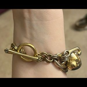 Gold Juicy Couture bracelet